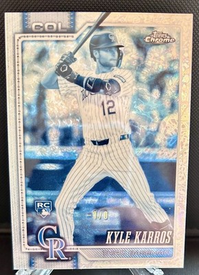 Kyle Karros 2026 Topps Chrome  FrozenFractor -1/0 Rookie Rockies