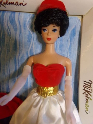 BARBIE 1997 SILKEN FLAME RED FLARE BUBBLE BARBIE SET