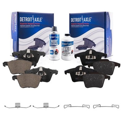 Front & Rear Brake Pads for 2003-2014 Volvo XC90