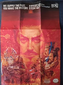 Nobunaga's Ambition (Koei, 1989) NES Game w/ Box, Manual, Map ~ Tested & Working