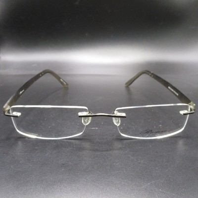 Romeo Rimless Eyeglass Frames 8006 M.GUN 51-18-145 Lightweight Gunmetal
