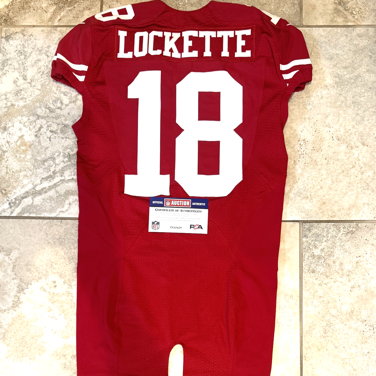 🏈Ricardo Lockette TEAM-ISSUED💪SuperBowl XLVII San Francisco