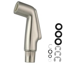 Brushed Nickel Kitchen Sink Side Sprayer Head - Universal Design