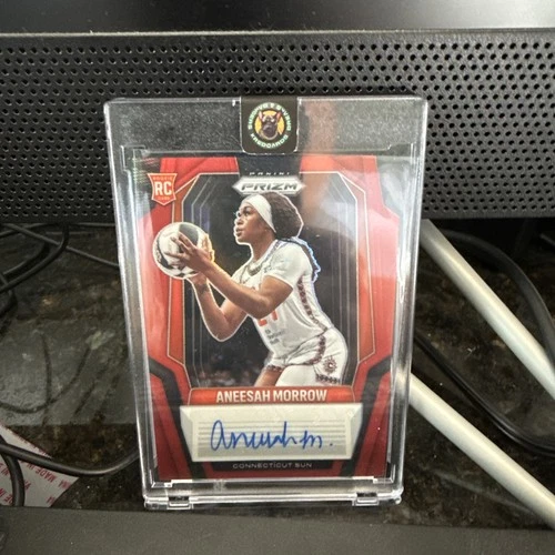 2025 Panini Prizm WNBA Signatures Aneesah Morrow Red Prizm RC Auto /99 SG-AM