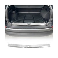 Ladekantenschutz StoßStangenschutz FüR Skoda Kodiaq I 2016-2024 Edelstahl Chrom