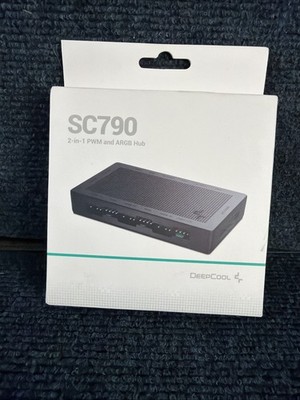 DeepCool SC790 ARGB Hub 2in1 4-PIN PWM & ARGB Fan Hub 6-Port 5v-3pin Aura SYNC