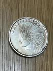 Silvertowne Indian .999 1 Oz Silver Round Vintage!