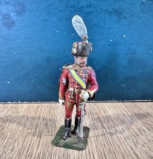 Charles Stadden: Austro-Hungarian Hussar Officer, c1900.  Studio Painted