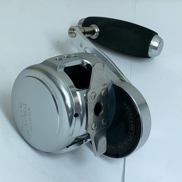 STUDIO OCEAN MARK Reel Blue Heaven BH-L50Hi/R Japan w/Spare spool
