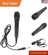 Professional Karaoke Singing Machine Microphone with 72 dB Sensitivity  Stand