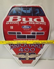 Nascar Sign In Collectible Budweiser Signs & Tins for sale | eBay