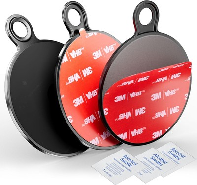 #ad Dashboard Pad Mounting Disk for Suction Cup 3M Phone Car Mount Red $7.04