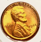 1944-P Lincoln Wheat Cent Penny GEM RED BU From an Original Bank Roll
