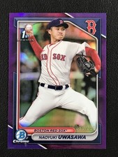 2024 Bowman Chrome #BCP-171 Naoyuki Uwasawa Prospects Purple Refractor /250