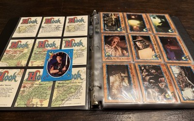 Topps 1991 Hook Complete 99-Card/11-Sticker Set - Robin Williams/Peter Pan