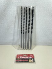 Neilsen CT3651 7PC Extra Long Drill Bits, 6MM 7MM 8MM 10MM 12MM X 300MM Wood ...