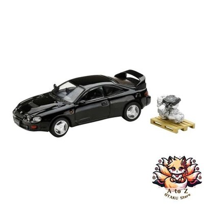 NEU HJ64 Maßstab 1:64 Toyota Celica GT-FOUR WRC EDITION ST205 mit Motoranzeige