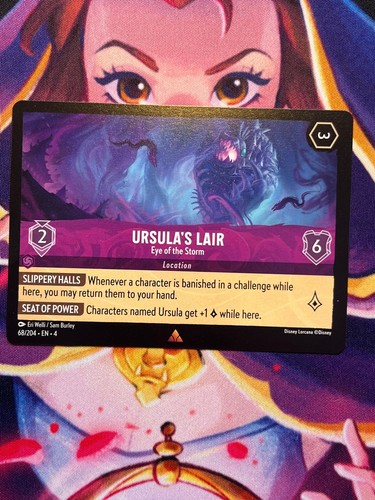 Disney Lorcana Ursulas Return Singles – Choose Card - Rare - Super Rare - Picture 23 of 66