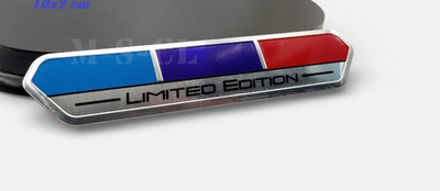 3D Limited Edition Aluminium Aufkleber Sticker Logo  Auto Tuning Performance KFZ