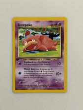 Pokémon Slowpoke 73/111 Neo Genesis 1st Edition Vintage WOTC Pack Fresh MINT