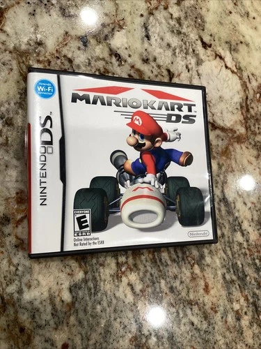 Mario Kart DS Racing Nintendo DS Original Authentic Inserts Game Complete