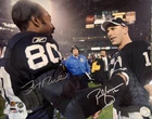 Jerry Rice  Rich Gannon Steiner COA Autograph Signed 16x20 Autograph Raiders