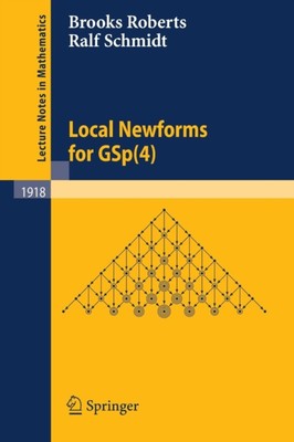 Roberts - Local Newforms for GSp4 - New paperback or softback - X555z