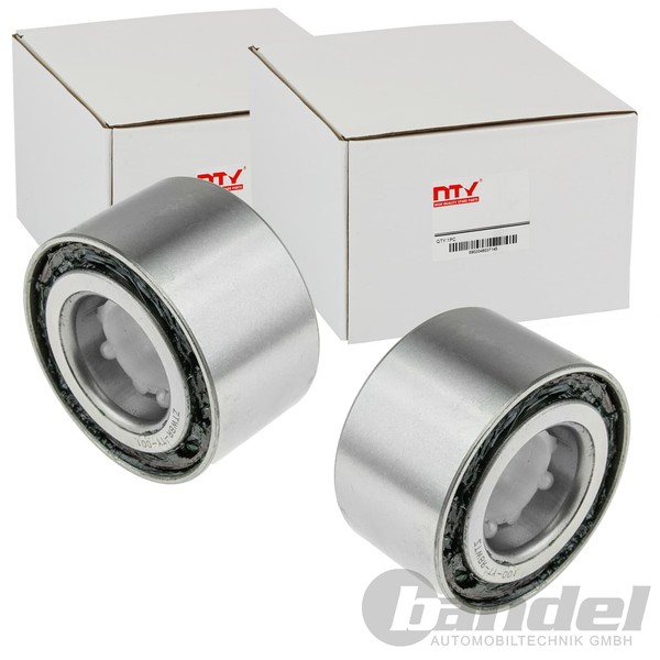 2X NTY RADLAGER-SATZ Hinten Beidseitig Passend FÜR Toyota Land Links+Rechts-image
