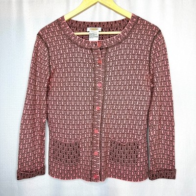 Vintage Talbot Butterfly Cardigan, Size Small Y2K Fairy Coquette Nature