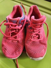 Danskin Now girls shoes size 12 bright pink and purple