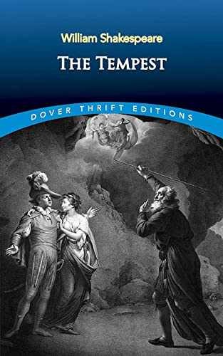 The Tempest (Dover Thrift - Paperback, by William Shakespeare - Very Good c