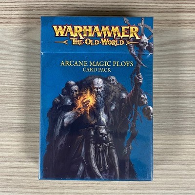 SEALED WARHAMMER THE OLD WORLD ARCANE MAGIC PLAYS CARD PACK WARRIORS OF CHAOS