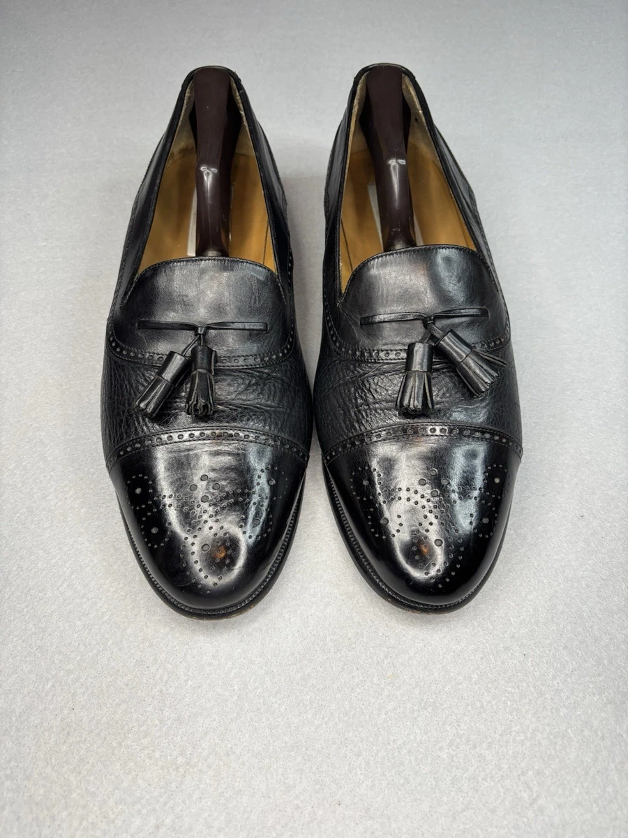 Mezlan Black Wingtip Dress Shoes for Men for sale | eBay display picture 1