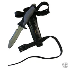 Promate Blunt Tip Titanium Dive Knife Scuba Diving Snorkeling Divers Knives