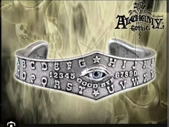 Pulseira Ouija Curse Spellcast Alquimia Masculina Feminina Pulseira de Olhos A117  - Imagem 2 de 4