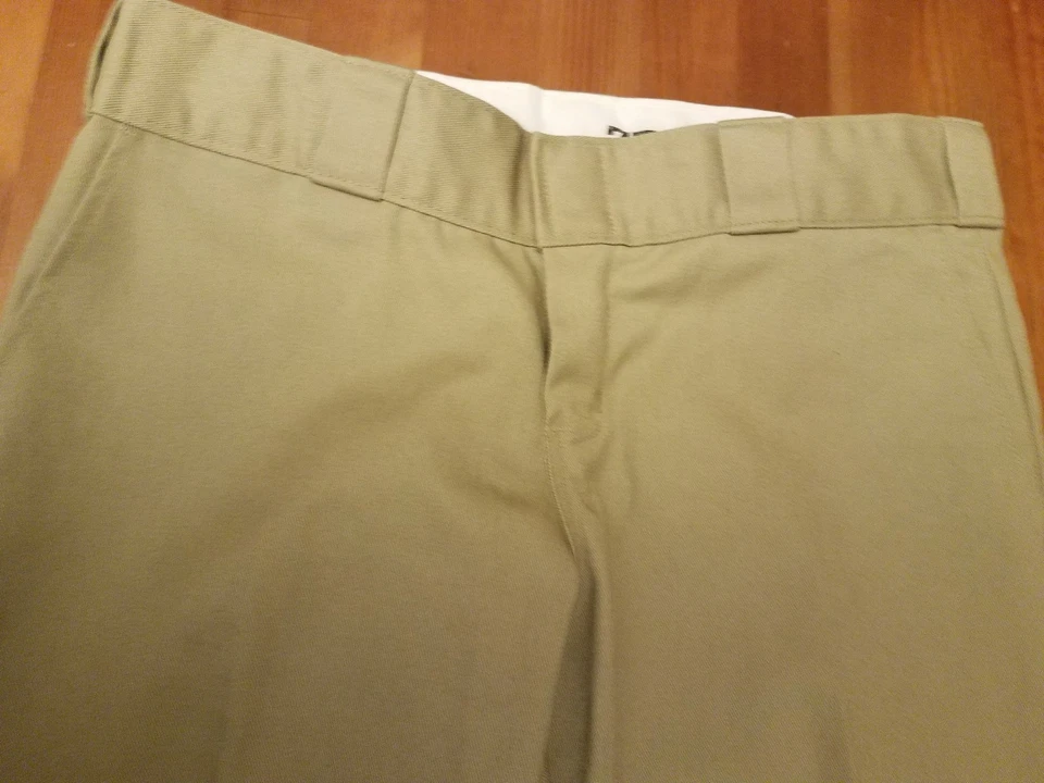 DICKIES TAN 774 ORIGINAL FIT UNIFORM PANTS 2 - Image 2 of 4