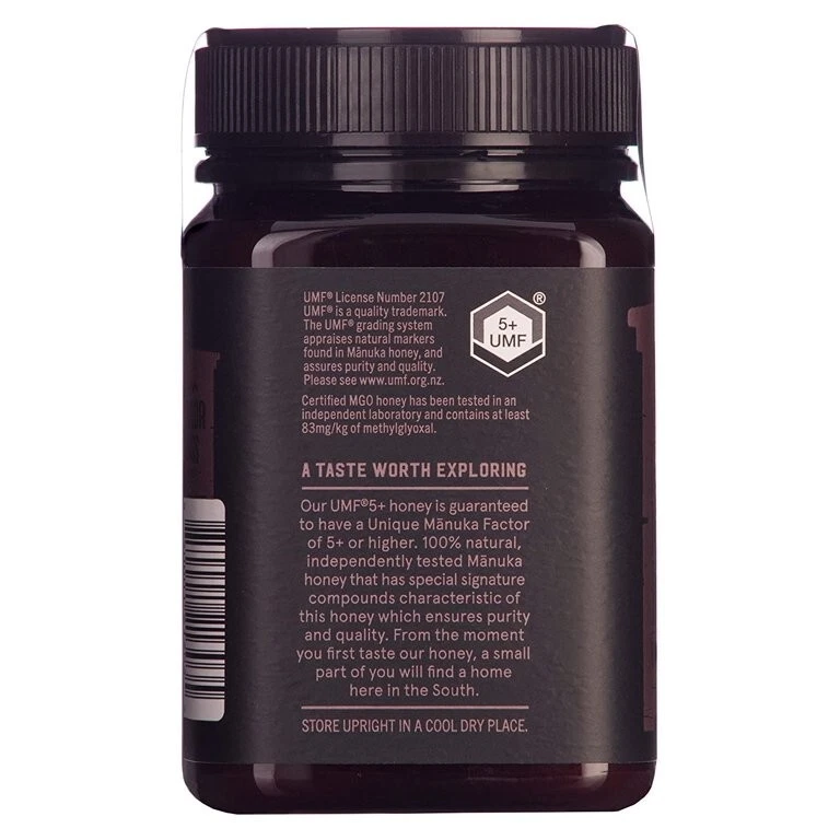 TAYLOR PASS 2 Pack NEW ZEALAND MANUKA HONEY MGO 83 UMF 5+ Non GMO 500g 17.6oz Ea - Image 4 of 4