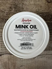 Angelus Genuine Mink Oil Waterproofer & Conditioner 3oz