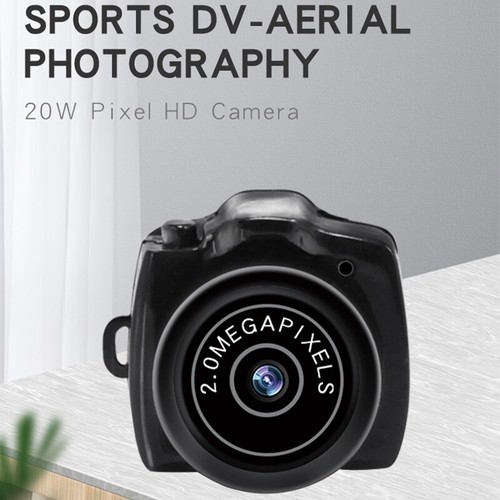Tiny Camera HD Video Audio Recorder Car Sport Micro Cam Webcam With Mic Y2000 - Photo 2/12