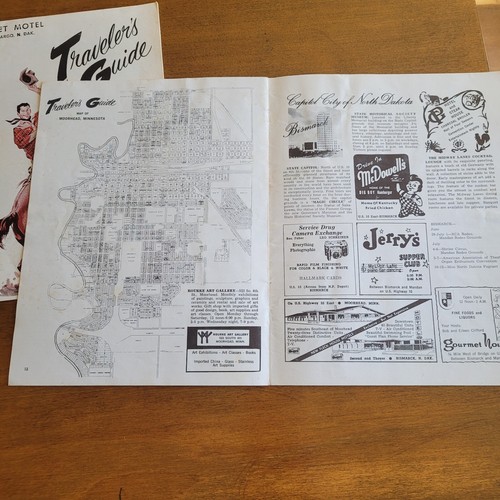 Lot of 2 North Dakota Travel Brochure Guide Magazines June & July, 1963 - Picture 14 of 21