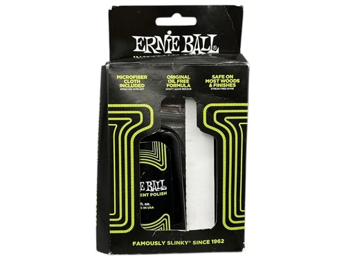 Ernie Ball Instrument Polish Kit With Microfiber Cloth