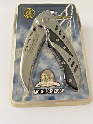 Smith & Wesson Extreme Ops Cuttin Horse Serrated Hawkbill Model CKHBSCP NIP