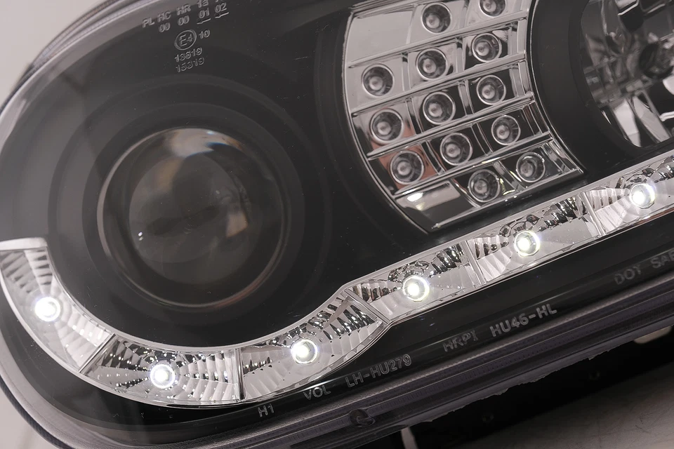 Fari LED DRL per VW Golf IV 4 Cabrio Hatchback Variant 09.97-09.03 - Immagine 3 di 4