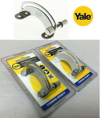Yale Letterplate Restriktor Security Lock Guard - P-YLPR