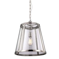 Elstead Harrow HäNgeleuchte E27 44Cm Poliertes Nickel