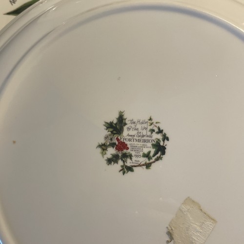 9 Stck. Portmeirion Die Stechpalme und der Efeu Abendessen/Salat/Untertassen/Tasse & Becher Sehr guter Zustand - Bild 16 von 17