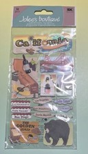 Jolee  s Boutique CALIFORNIA 16pcs Dimensional Scrapbooking Stickers RARE
