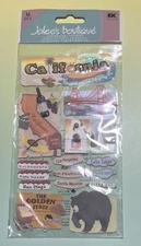 Jolee’s Boutique CALIFORNIA 16pcs Dimensional Scrapbooking Stickers RARE