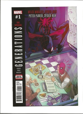 Generations: The Spiders #1 (Marvel Comics VF NM Brian Michael Bendis