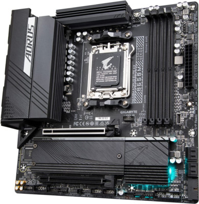 GIGABYTE B650M AORUS Elite AX (AM5/ LGA 1718/ AMD B650/ Micro-Atx/